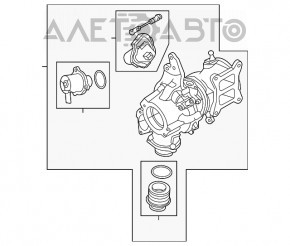 Турбина Audi Q5 80A 21-2422 2.0Т OEM