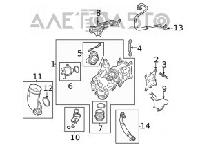 Turbina Audi Q5 80A 20- 2.0T