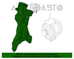 Корпус масляного фильтра Audi Q5 80A 18-20 2.0T