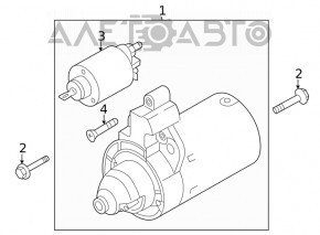 Starter Audi Q5 80A 21- 2.0t nou original OEM