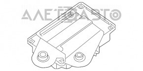 Компьютер подушек двигателя Nissan Pathfinder 13-20 hybrid