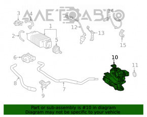 Supapă de ventilație a gazelor carterului Toyota Camry v70 18- 2.5 A25A-FKS