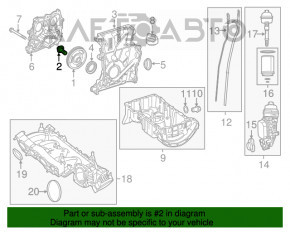 Piulița arborelui cu came Infiniti QX30 17-