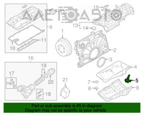 Senzorul de nivel al uleiului pentru BMW X5 F15 14-18 4.4T