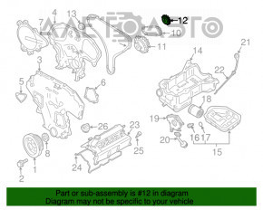 Pinionul arborelui cu came de admisie VQ35 Nissan Pathfinder 13