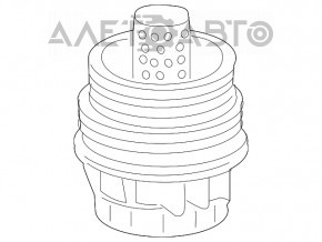 Corpul filtrului de ulei Toyota Camry v50 12-14 2.5, hibrid, nou, original OEM