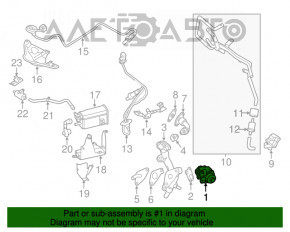 Supapă EGR Mitsubishi Outlander Sport ASX 10-