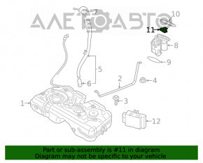 FUEL PRESSURE TEMP TEMPERATURE SENSOR MODULE BMW X3 F25 11-17