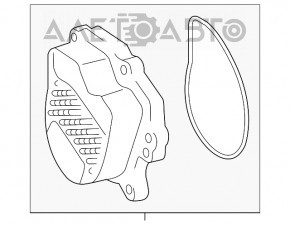 Корпус помпы Lexus ES300h 13-18