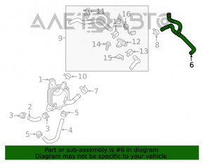 Ventilul sistemului de răcire Toyota Camry v70 18-