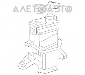 Vas de expansiune racire Toyota Rav4 19-2.5 cu capac nou original OEM