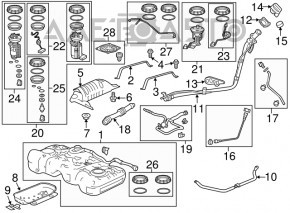 Топливный насос бензонасос Honda HR-V 16-22