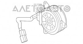 Motorul ventilatorului de răcire stânga pentru Honda Civic XI FE/FL 22- 2.0, 1.5T