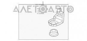 Suportul radiatorului din partea dreapta superioară pentru Honda Civic XI FE/FL 22-1.5T