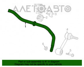 Stabilizator spate VW Passat b7 12-15 SUA 19mm