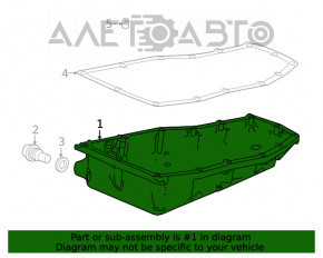 Поддон АКПП Honda Accord 18-22 1.5T CVT