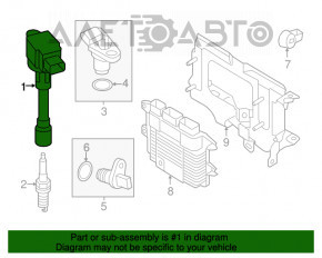 Bobina de aprindere Nissan Rogue 14-20