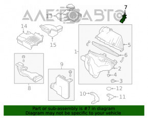 Contor de aer Nissan Rogue 21-22 2.5