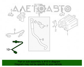 Sonda lambda dreapta a doua pentru Infiniti Q50 14-15 3.7