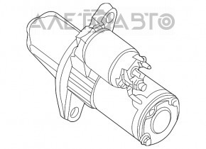 Стартер Nissan Murano z51 09-14
