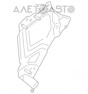 Кронштейн блока ECU компьютер двигателя Nissan Rogue 21-22 2.5