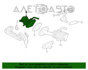 Supapapa EGR Toyota Rav4 19-22 2.5