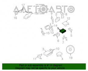 Unitate CD CHANGER Infiniti FX35 FX45 03-08 zgârieturile