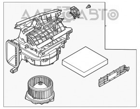 Arzătorul complet Nissan Rogue 21-22 construit în Japonia