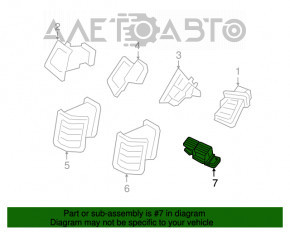 Conducta de aer centrală pentru Volvo XC90 16-22