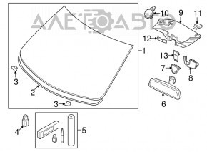 Senzor de umiditate Volvo XC90 16-22