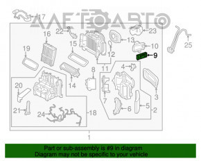 Modulul de control al climatizării Volvo XC90 16-22