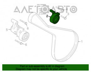 Curea de transmisie pentru Volvo XC90 16-22 T6, T8, mărime mică.