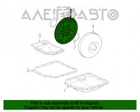 Маховик Toyota Sienna 11-20 2GRFE 3.5