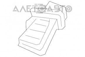 Deflectorul conductei de aer din panoul frontal dreapta Volvo XC90 16-22