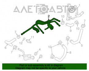 Radiatorul de transmisie automată pentru Toyota Rav4 19-22 2.5