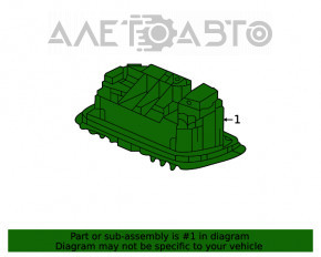 Подсветка номера крышки багажника Honda Civic XI FE/FL 22- 4d