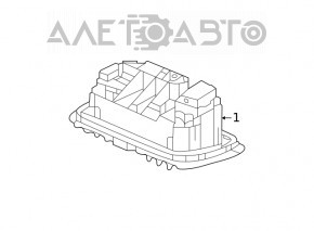 Подсветка номера крышки багажника Honda Civic XI FE/FL 22- 4d