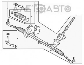 Bară de direcție electrică pentru Volvo XC90 16-22