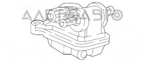 Соленоид вакуумный Honda CRV 17-22 1.5T