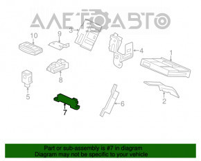 Antena Keyless Acura MDX 14-20