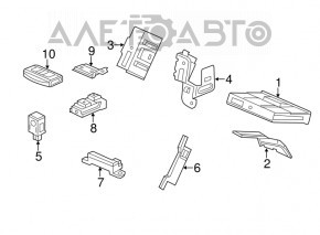 Antena Keyless Acura MDX 14-20