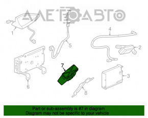 Active noise control module Acura MDX 16