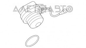 Capacul gurii de umplere a rezervorului de combustibil VW CC 08-17