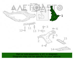 Capacul frontal stânga Toyota Rav4 19- AWD