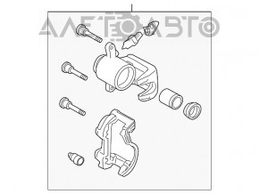 Suport spate dreapta Nissan Murano z50 03-08