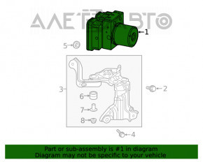 ABS АБС Toyota Rav4 19-22 2.5