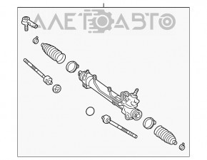 Рейка рулевая Lexus RX300 RX330 04-06