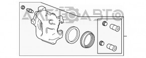 Суппорт передний правый Honda Accord 18-22 1.5Т, 2.0Т, 2.0 hybrid