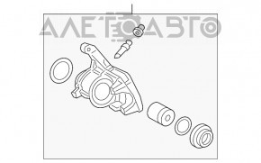 Suport spate dreapta Toyota Rav4 19- electric