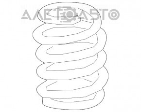 Пружина задняя правая Toyota Rav4 19- 2.5 AWD